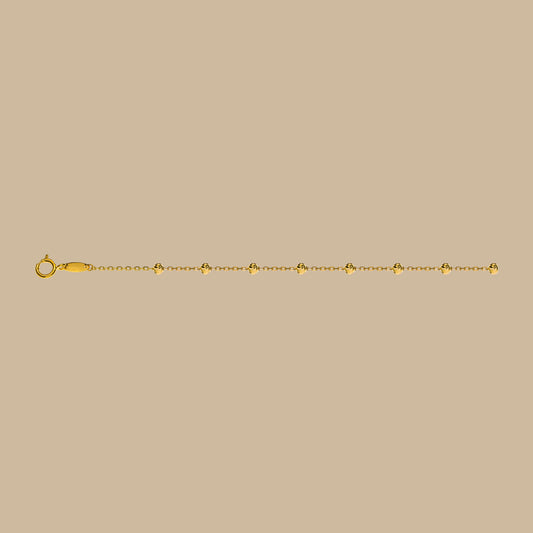 Satellitenkette | 750/18Kt Gold